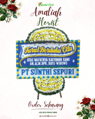 Papan Bunga Duka di Tuguiha