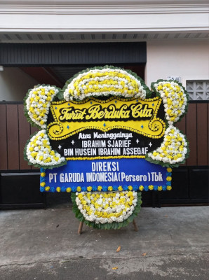Papan Bunga Duka di Tuguiha