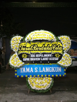Papan Bunga Duka di Tuguiha